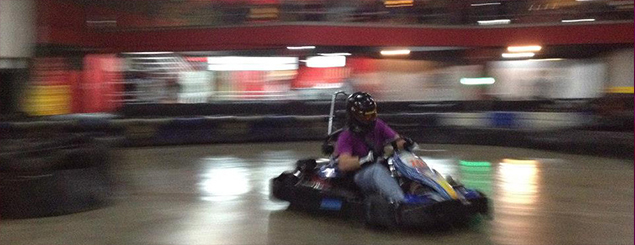 Adrenalina con los go kart