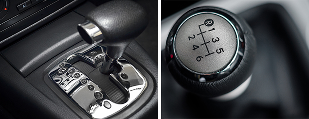 Carro manual vs carro automático