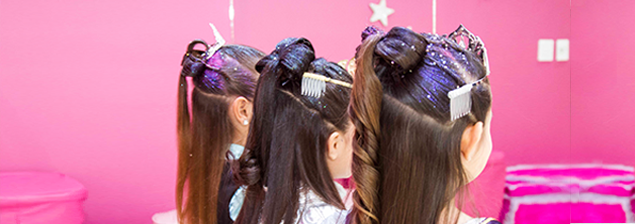 Peinados de fiesta infantil