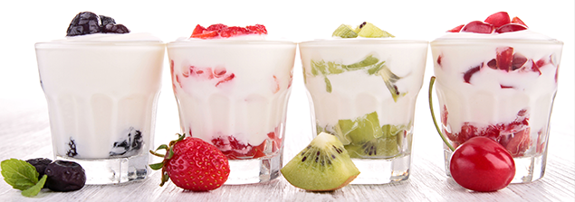Un mundo de yogurts