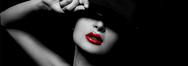 Labios rojos ¡simplemente irresistibles!