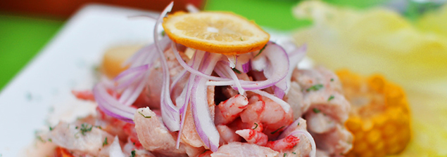 Qué rico un cevichito Peruano