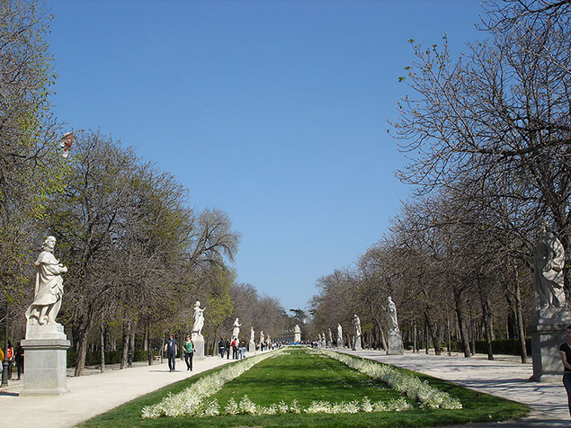 estatuas retiro