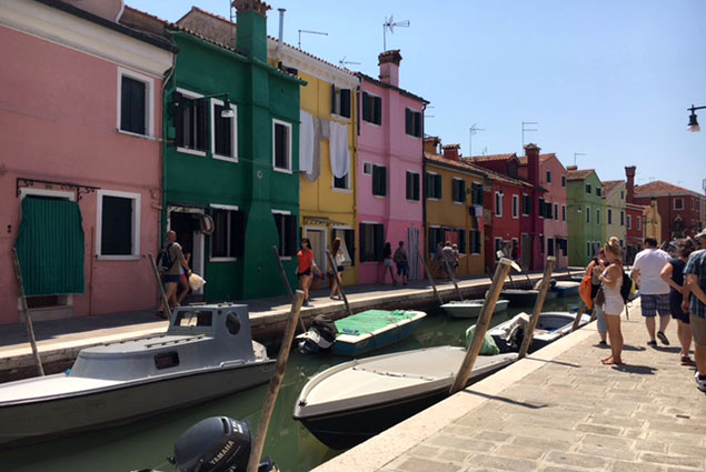 burano casitas gente