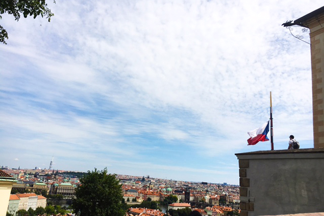 desde palacio bandera