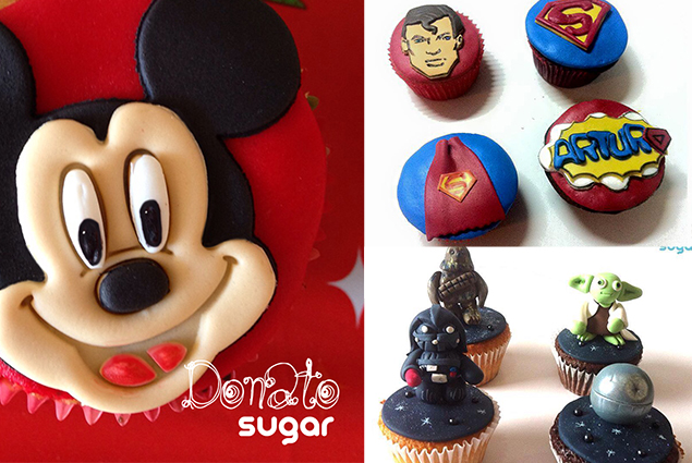 mini cupcakes y micky