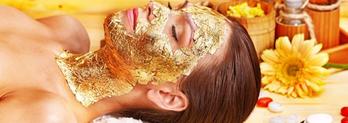 ¿Conocés la mascarilla facial de oro?